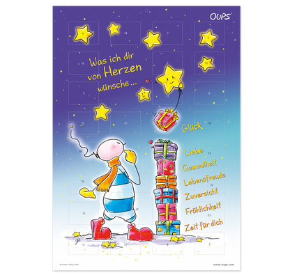 Oups Adventkalender 3er-Set – Freude zum Teilen