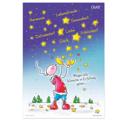 Oups Adventkalender 3er-Set – Freude zum Teilen