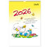 OUPS-Wandkalender 2026 - Mit liebenswerten Lebensweisheiten in Wort und Bild. - Oups