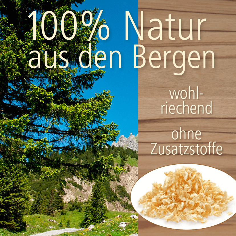 OUPS Zirbenkissen 30x30 - Schön, dass es dich gibt!