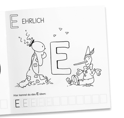 OUPS Malbuch - Werte-Alphabet - Oups