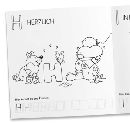 OUPS Malbuch - Werte-Alphabet - Oups