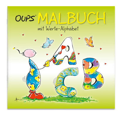 OUPS Malbuch - Werte-Alphabet - Oups