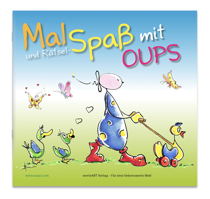 OUPS Malbuch - Mal- und Rätselspaß mit OUPS - Oups
