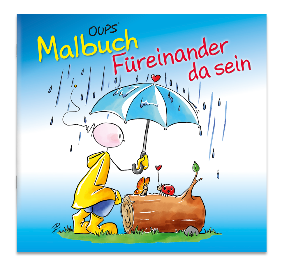 Oups Malbuch - Füreinander da sein