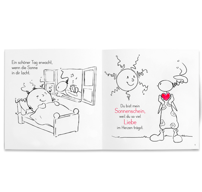 Oups Malbuch - Du bist mein Sonnenschein - Oups