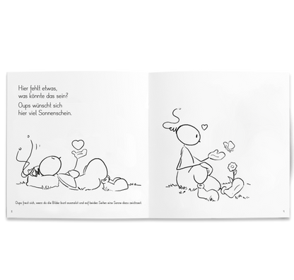 Oups Malbuch - Du bist mein Sonnenschein - Oups