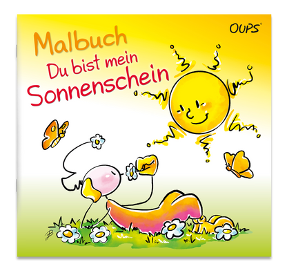 Oups Malbuch - Du bist mein Sonnenschein - Oups