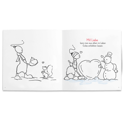 Oups Malbuch - Winterfreude - Oups