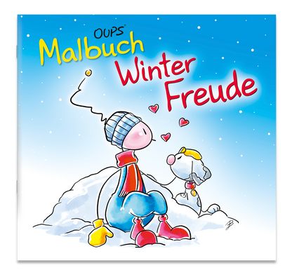 Oups Malbuch - Winterfreude - Oups