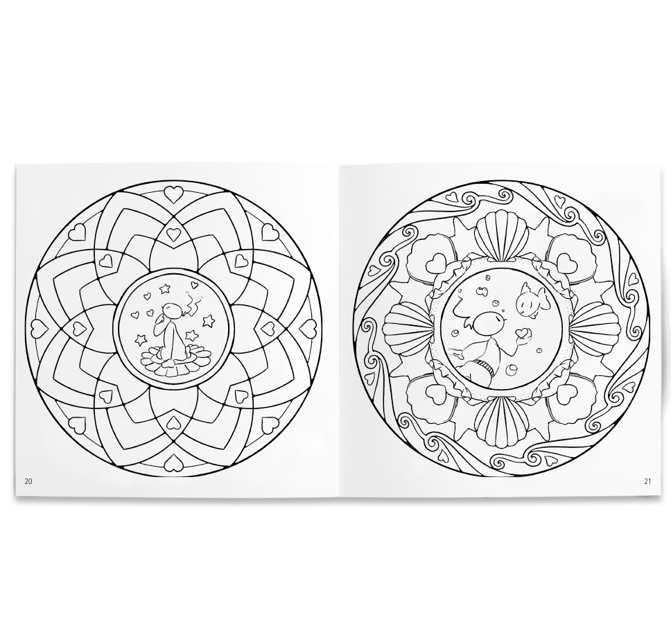 Oups Mandala-Malbuch - Oups