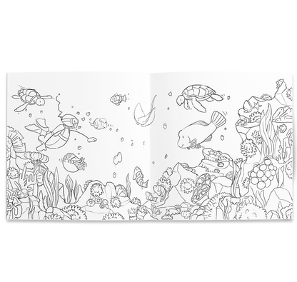 Oups Malbuch - Reise in die Welt der Tiere - Oups