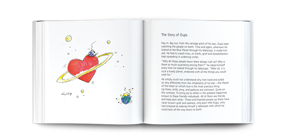 OUPS Buch - from Heart`s Planet