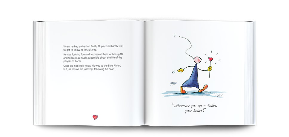 OUPS Buch - from Heart`s Planet