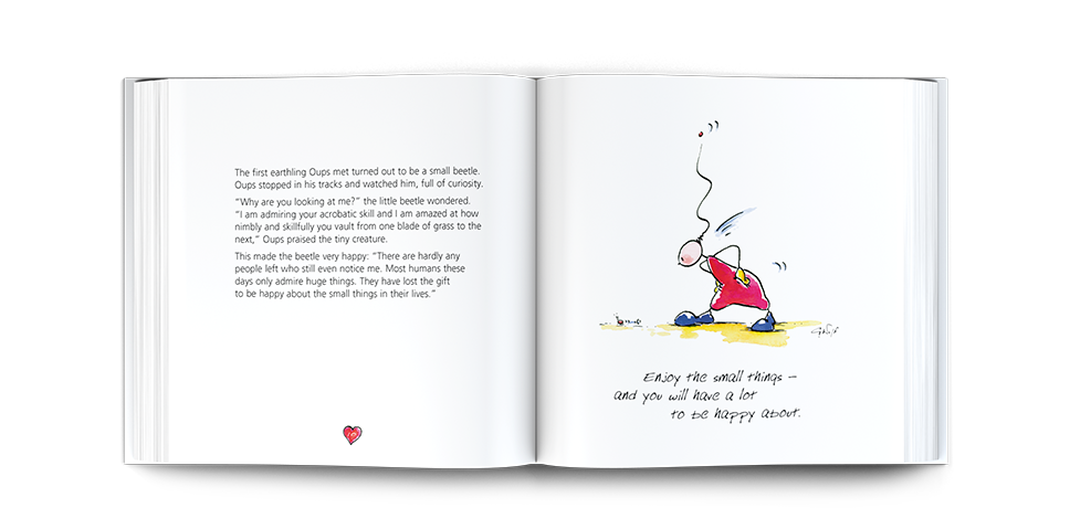 OUPS Buch - from Heart`s Planet