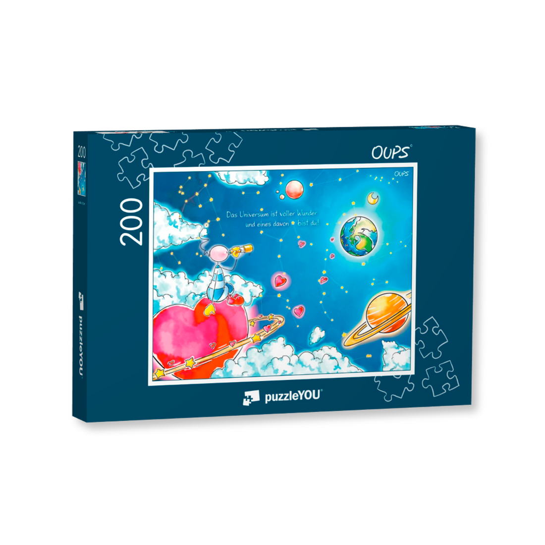 Oups Puzzle - Herzplanet 200 Stück