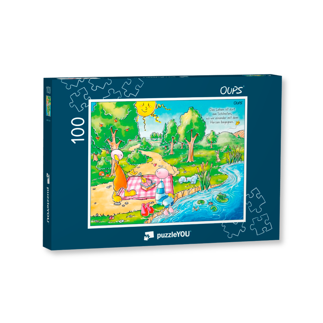 Oups Puzzle - Picknick 100 Stück