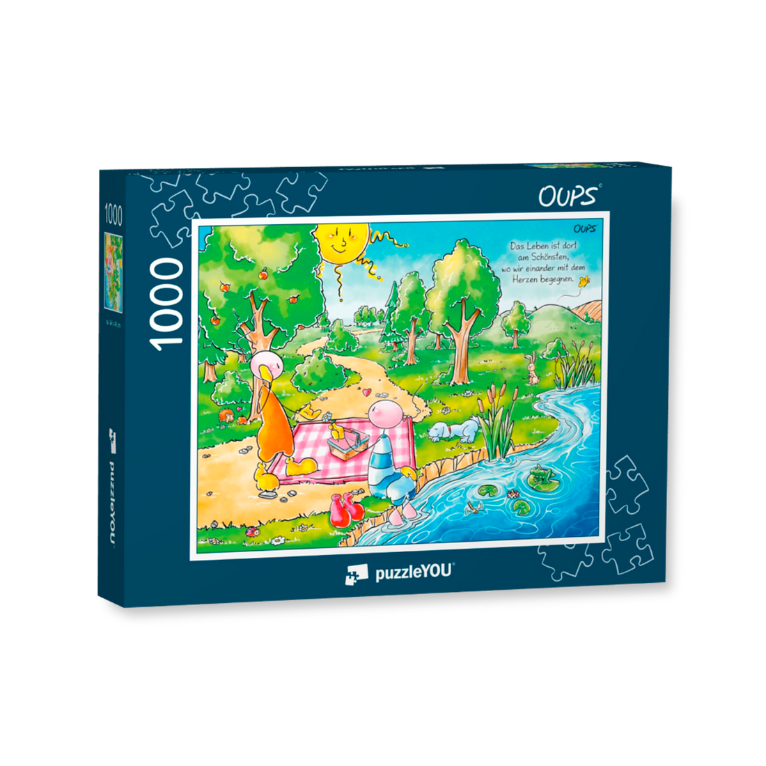 Oups Puzzle - Picknick 1000 Stück