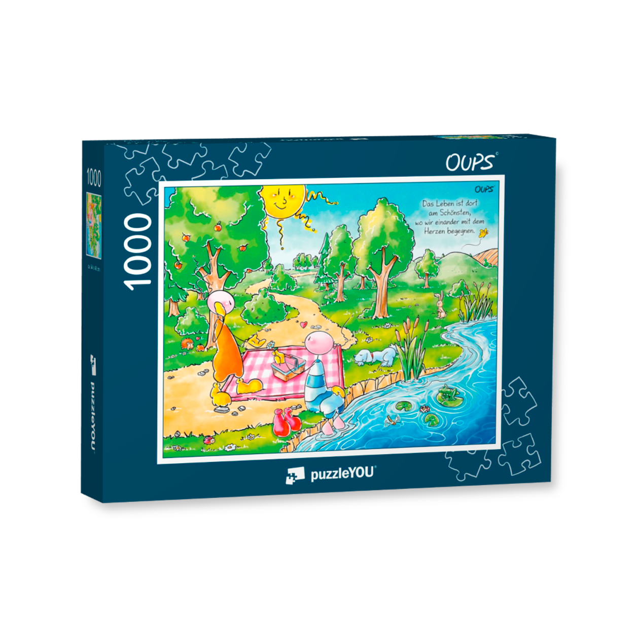 Oups Puzzle - Picknick 1000 Stück