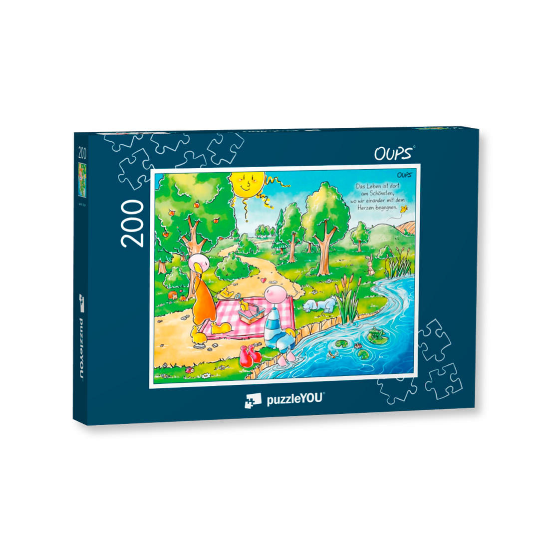 Oups Puzzle - Picknick 200 Stück