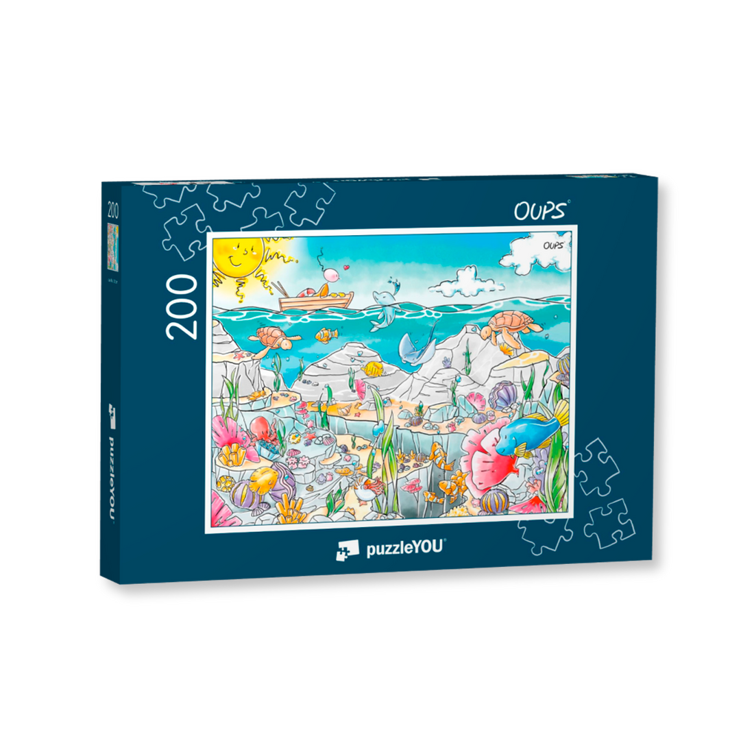 Oups Puzzle - Meer 200 Stück