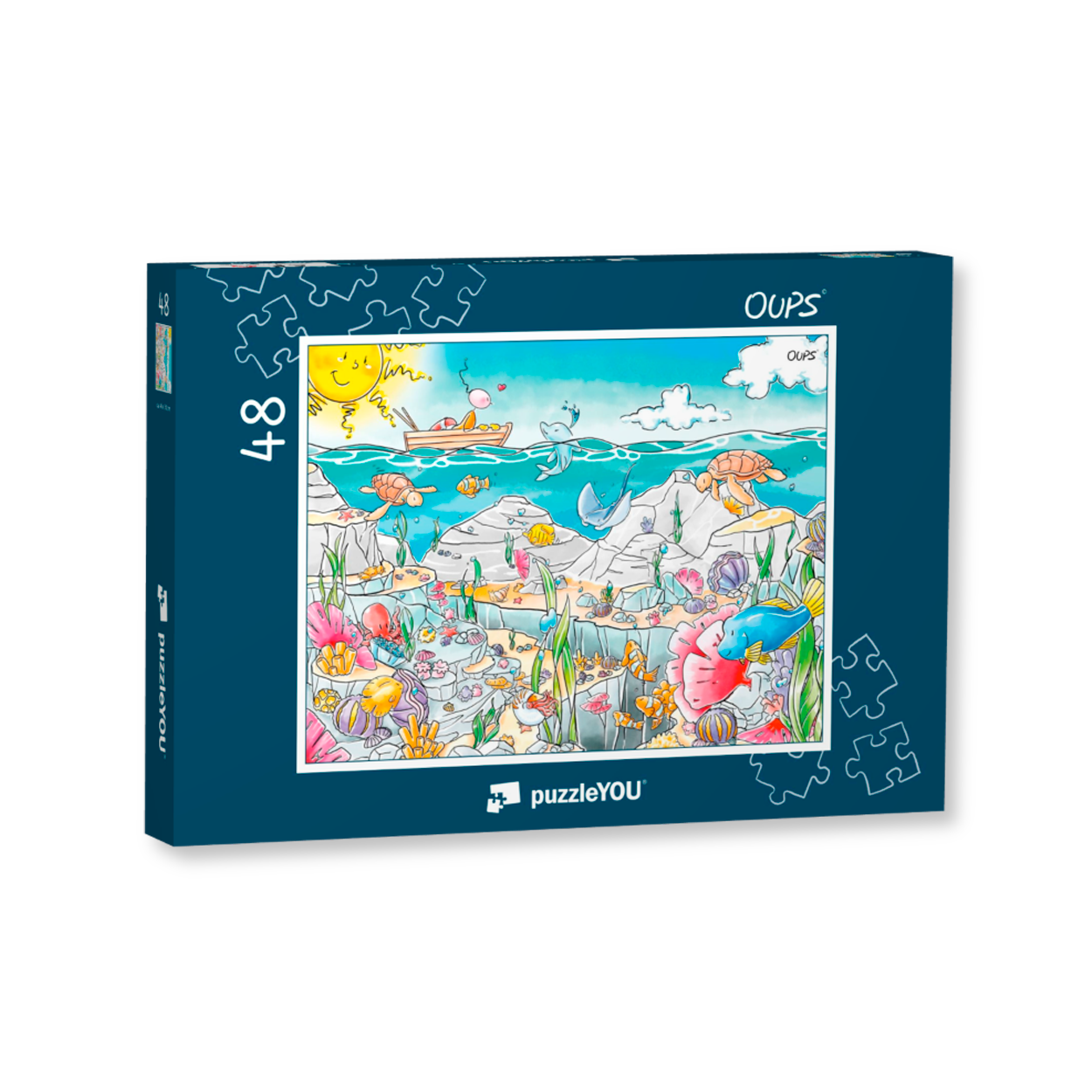 Oups Puzzle - Meer 48 Stück