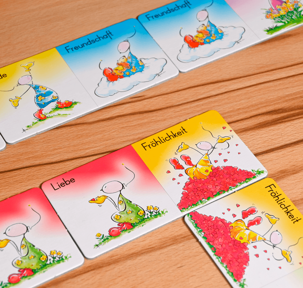 Oups Spiel  - Domino - Oups