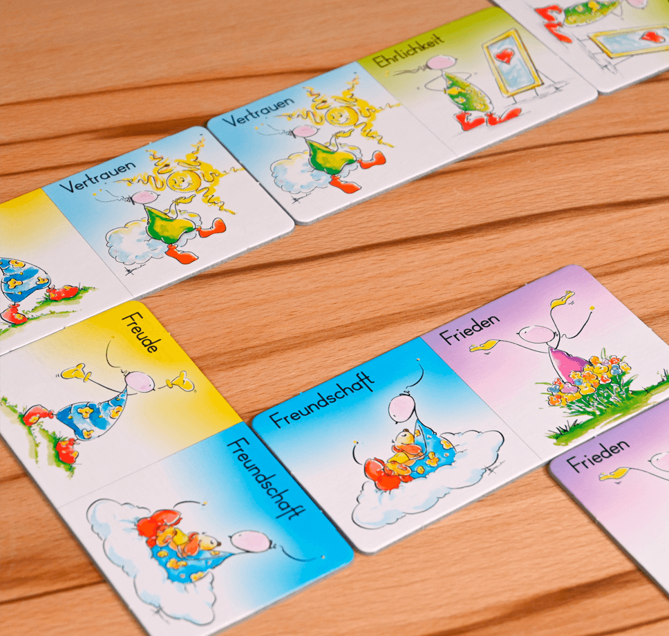 Oups Spiel  - Domino - Oups